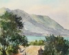 Griechenland Kloster in Corfu Hans Möller 1969 Aquarell : Hans Möller, 1969, Aquarell, Reisen Südeuropa, Griechenland, Kloster in Corfu, Korfu, 3 Monatsreise mit A+K.Möller, Kay Möller / Annelies Möller, Weitere Infos unter : http://www.maler-hans-moeller.de, mailto:info@maler-hans-moeller.de